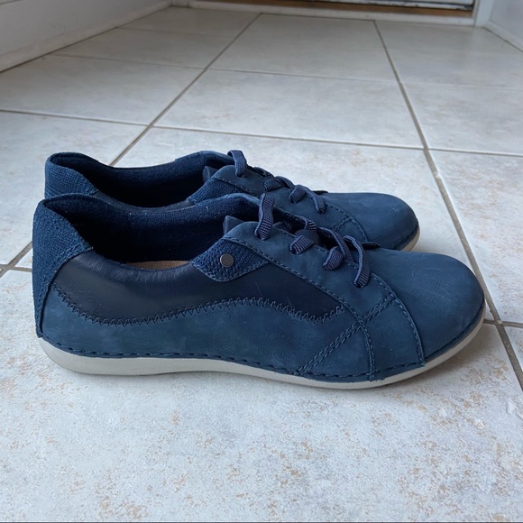 Earth Origins Moccasin Blue Sample Shoes brand new without tag size 7 - 7 1/2 - Picture 3 of 11